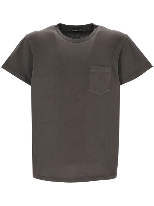 chest-pocket T-shirt TOM FORD | JCS015JMC030F24IG399